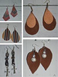 Leather Earrings