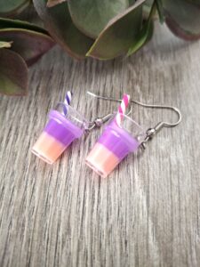 Pink and Purple Milkshake